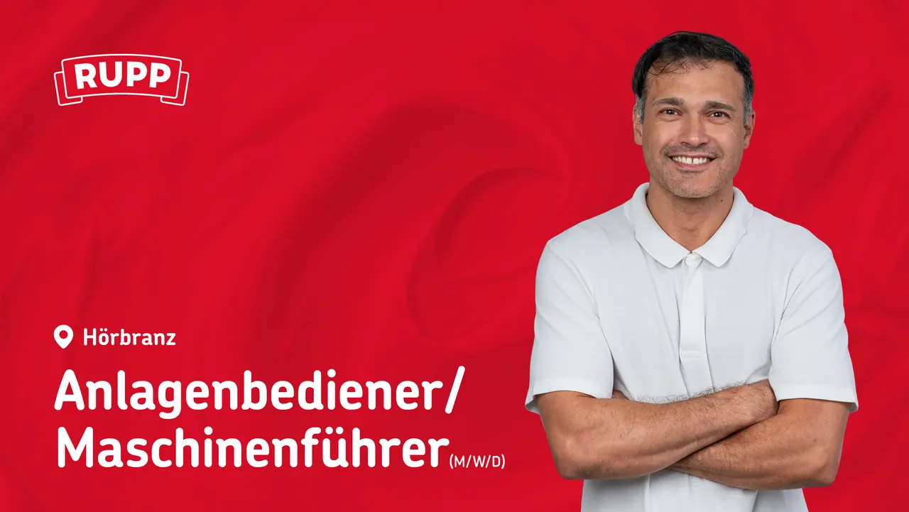 Vorschau: Anlagenbediener bei Rupp